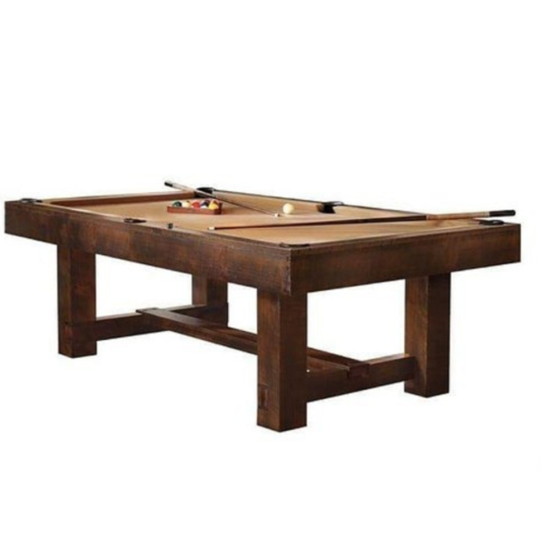 Brown Pool Table