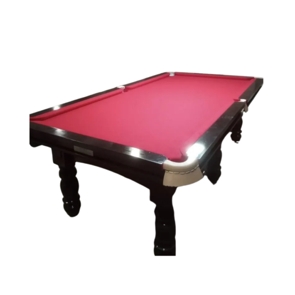 Red pool table